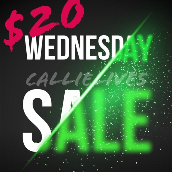 Callie Lives Tops - $20 WEDNESDAY: ENDS VERY SOON. BUY IT NOW!! 🤑